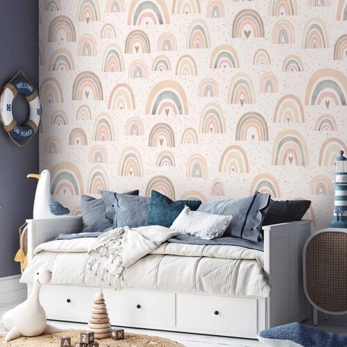  Foto tapeta - Rainbows and Hearts 250x175 Standard Slike