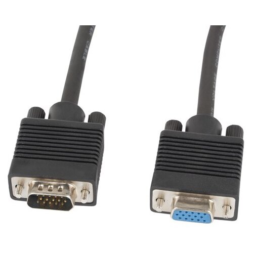 Lanberg CA-VGAC-10CC-0018-B+ VGA cable 1.8 m VGA (D-Sub) Black Slike