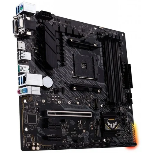 Asus MB TUF GAMING A520M-PLUS, AMD A520, AM4, 4xDDR4, VGA, DVI, HDMI, RAID, micro ATX