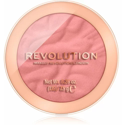 Revolution Re-loaded rdečilo v prahu 7,5 g odtenek Ballerina za ženske