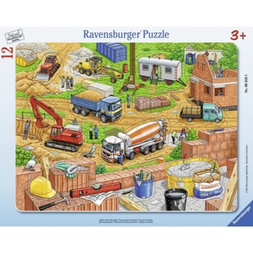 Ravensburger puzzle (slagalice)- Mašine na gradilištu Cene