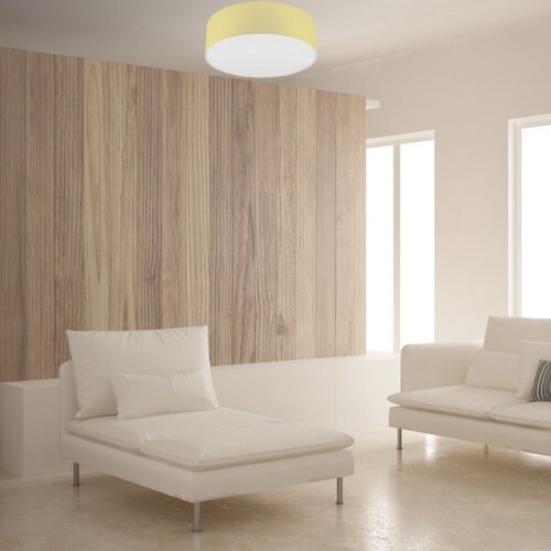  stropna svetiljka sirja pastel double 4xE27/15W/230V &amp;oslash; 45 cm žuta Slike