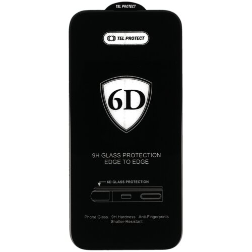  Kaljeno steklo Tel Protect Full Glue 6D za HONOR 400 LITE s črnim robom Slike