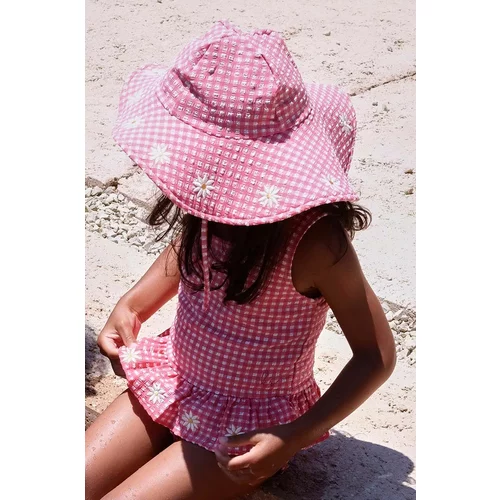 Konges Sløjd Dječji jednodijelni kupaći kostim boja: ružičasta