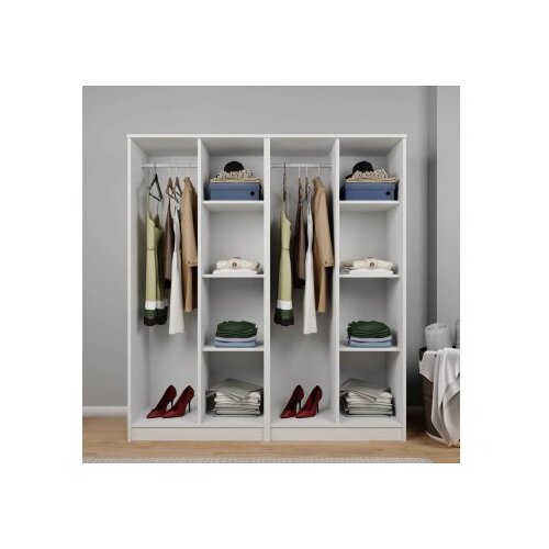 Hanah home Ormar Kardelen 1600-103, 160x180x51.8 cm, Bijela Slike