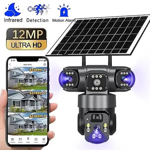  Solarna 2K PTZ kamera Cene