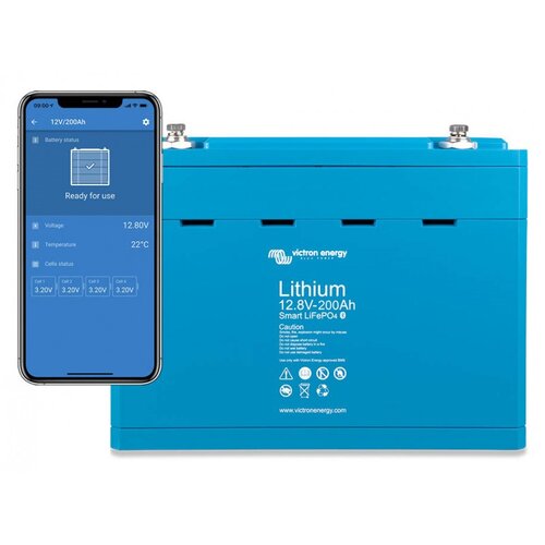 Victron Energy LiFePO4 Battery 12,8V /200Ah - Smart Cene