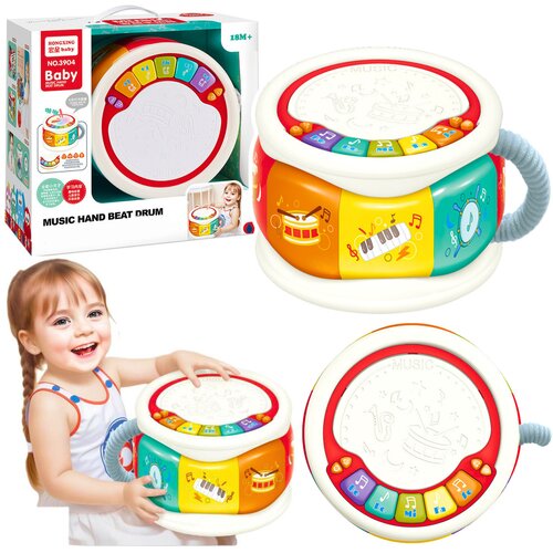  Large Interactive Educational Drum For Toddlers Colorful Cene