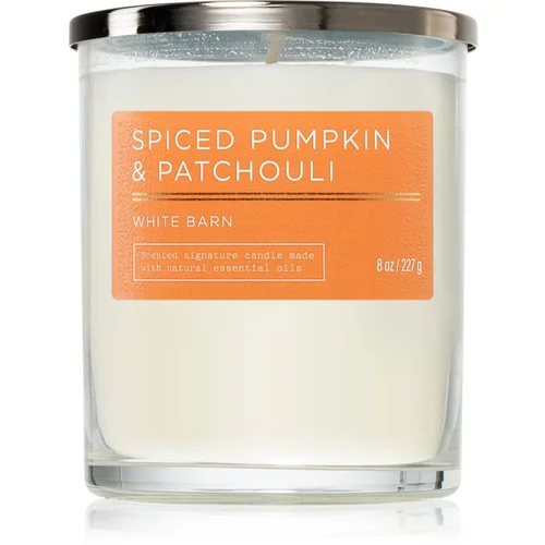 Bath & Body Works Spiced Pumpkin & Patchouli mirisna svijeća 227 g