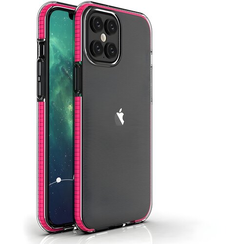 IZMAEL.eu Ovitek Spring clear TPU za Apple iPhone 12 Pro Max - Roza Cene