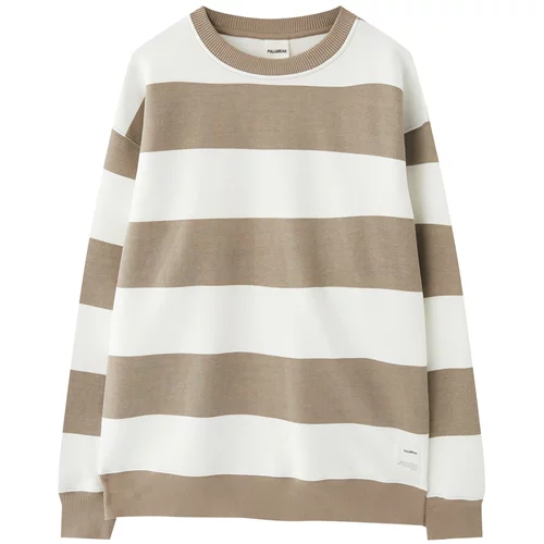 Pull&Bear Sweater majica boja pijeska / svijetlosmeđa