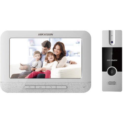 Hikvision DS-KIS202T - komplet analognog video interfona za vilu ili kuću koji sadrži pozivnu jedinicu Slike