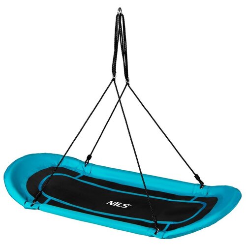 Nils Camp Ljuljaška s ovalnim sjedalom 167 x 71 cm tirkizna Cijene