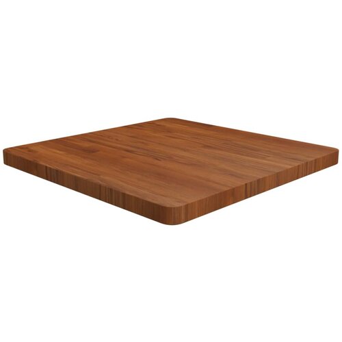 vidaXL Četvrtasta stolna ploča tamnosmeđa 70x70x4 cm tretirani hrast Cijene