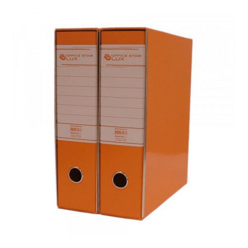 Mark registrator A4 sa metalnim ojačanjem plastificiran narandžasti široki ( 7232 ) Cene