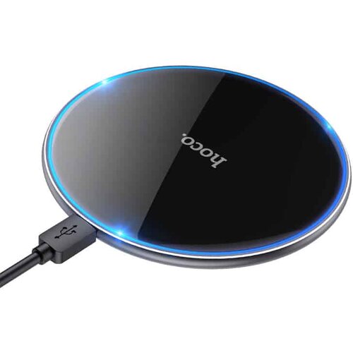 Hoco. bežični punjač Pro Easy (CW6) - brzo punjenje 15 W - crni Slike