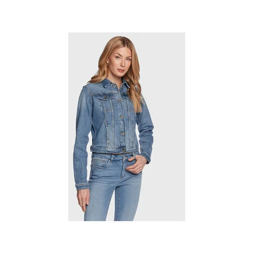 Fracomina Jeans jakna FP23SJ4001D40102 Modra Regular Fit