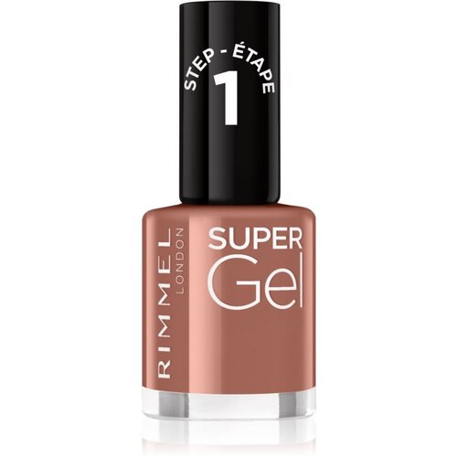Rimmel London Super Gel gel lak za nohte brez uporabe UV/LED lučke odtenek 094 Meet Me By The Bay 12 ml Slike