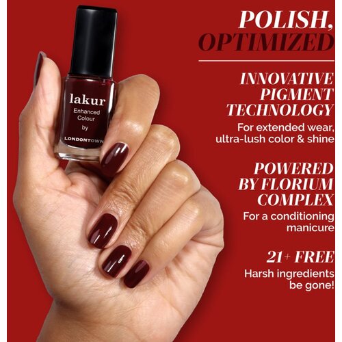 LONDONTOWN Lakur dugotrajni lak za nokte nijansa Naughty List 12 ml Slike