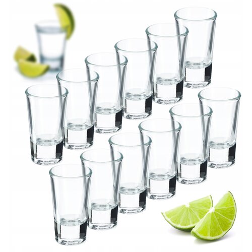 KADAX Classic Glass kozarci za vodko, komplet 12 kosov, 25 ml, (5000351530) Cene