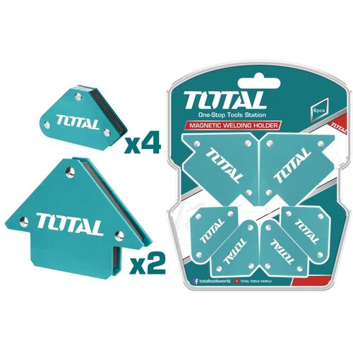 Total magnetni držač za zavarivanje, 6-dijelni set (TAMWH6002) Slike