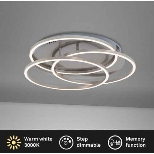 BRILONER led prigu&amp;scaron;iva plafonska svetiljka frames LED/60W/230V, mat hrom Slike