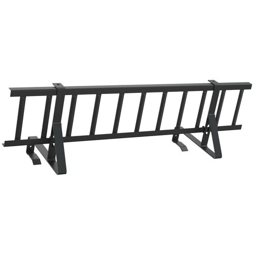  Za&amp;scaron;tita od snijega za krov Crna 800 x 29 5 x 34 5 cm Čelik Slike