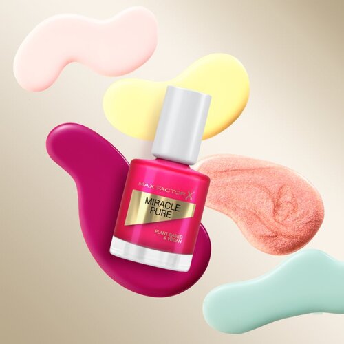 Max Factor Miracle Pure dugotrajni lak za nokte nijansa 265 Fiery Fuschia 12 ml Slike