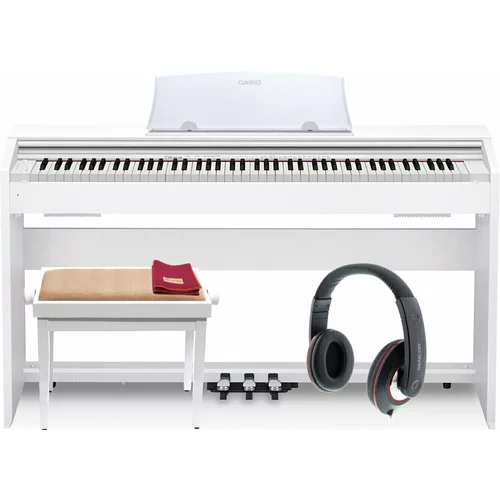 Casio PX770 we set white wood tone digitalni piano