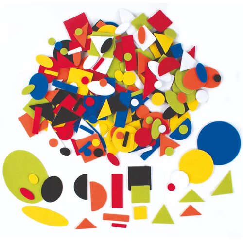 Playbox PlayBox: Geometrijske oblike iz filca, samolepilne, 500 kosov Cene