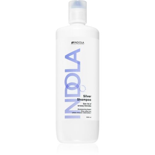 Indola Silver Shampoo nevtralizacijski srebrni &amp;scaron;ampon 1000 ml Slike