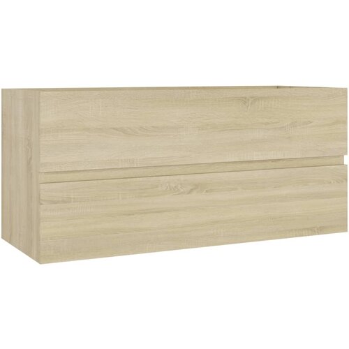 VidaXL omarica za umivalnik sonoma hrast 100x38,5x45 cm iverna plo&amp;scaron;ča, (20579991) Slike
