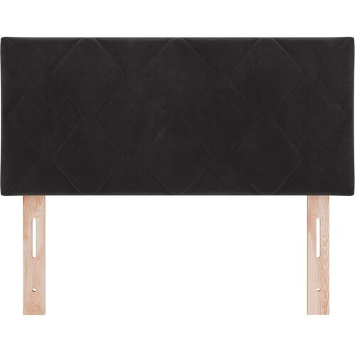 VidaXL uzglavlje dizajn dijamantnih kockica crno 90 cm atski Slike