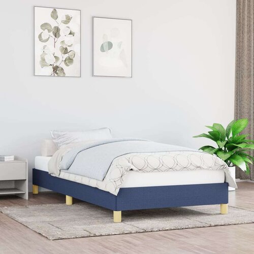  Za krevet plavi 80x200 cm od tkanine Slike