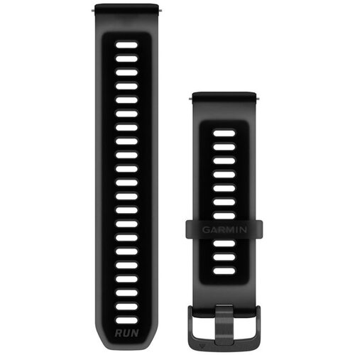 Garmin remen za sat s brzim skidanjem 22 mm, prozirni crni / crni, tamnosivi metalni dijelovi Cene