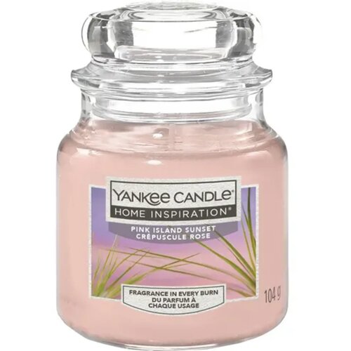 Yankee Candle Home Inspiration sveča v kozarcu Pink Island Sunset - Small Cene