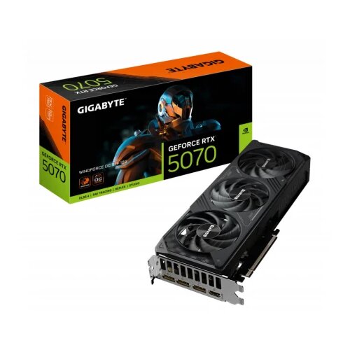 Gigabyte graficka karta geforce rtx 5070 windforce oc GDDR7 12GB 192bit 3xDP/HDMI Cene