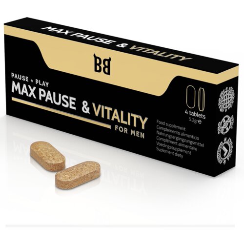 BlackBull By Spartan - MAX PAUSE & VITALITY PAUSE + PLAY FOR MEN 4 TABLETS Cijene