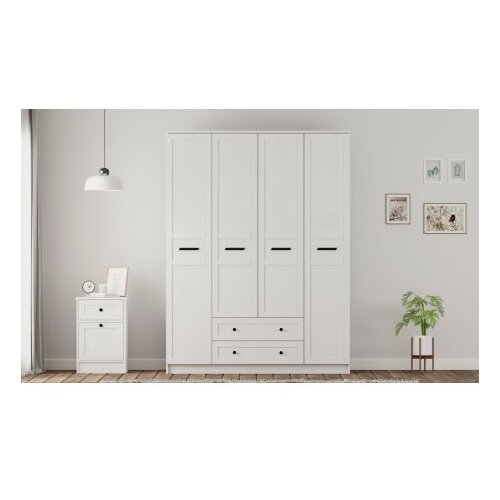 Hanah home ormar mat bele boje rb 168 01 001 Cene