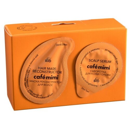 CafeMimi maska za kosu CAFÉ mimi (obnavljanje tanke i slabe kose, ulje neroli) 20ml/5ml Cene