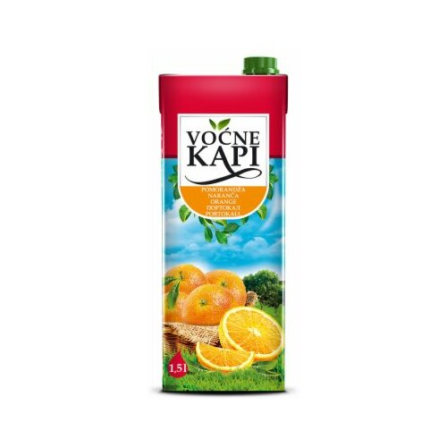 Voćne Kapi sok pomorandža 1.5L pet Slike