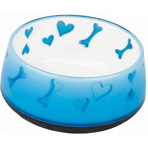 Trixie Posuda za pse kosti i srca 15cm plava Cene