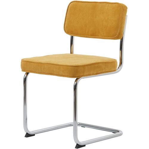 Unique Furniture Rumen jedilni stol iz rebrastega žameta Rupert – Cene