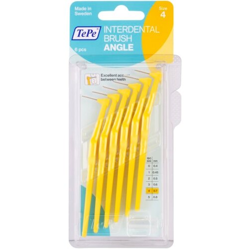 TEPE SWEDEN Angle Size 3 medzobne ščetke 6 ks 0,7 mm 6 kos Cene