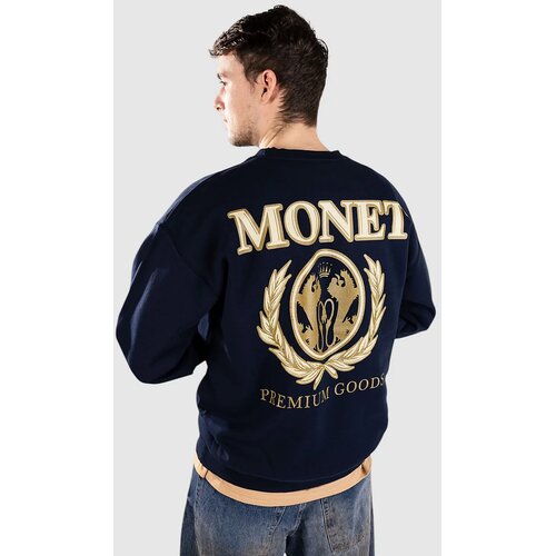 Monet Skateboards Dykwmfi Pulover navy Cene