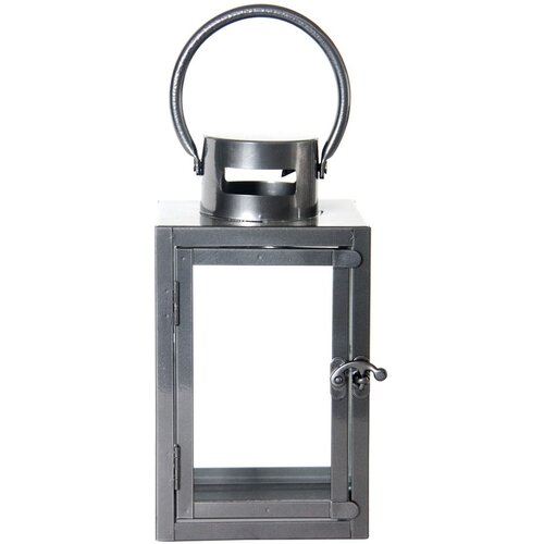 Esschert Design Lanterna (D x &amp;Scaron; x V: 13 x 13 x 23 mm, Antracit) Slike
