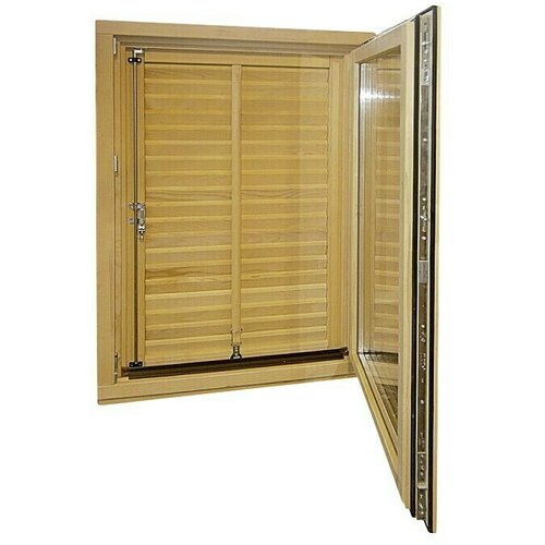  prozor s pomičnom griljom, bez kvake (Š x V: 80 x 120 mm, DIN desno, Natur) Cijene