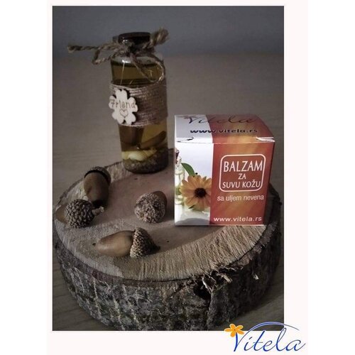 VITELA Balzam za suvu kožu sa uljem nevena 150ml Slike