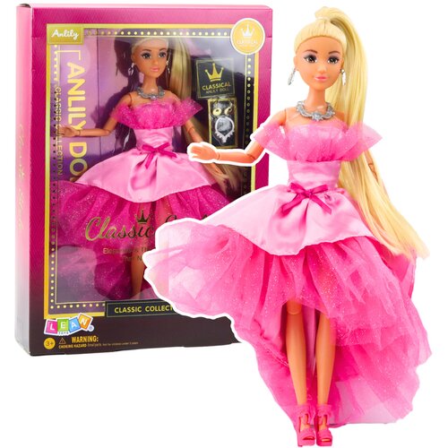  Lutka za igru Anlily u balskoj haljini - roza Cijene