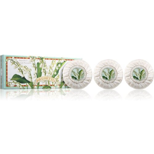 Saponificio Artigianale Fiorentino Lily Of The Valley Set set trdih mil 3x100 g Slike